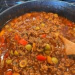 Finished Picadillo