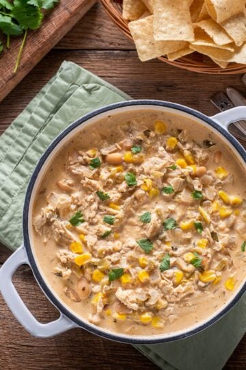 Finished White Chicken Chili